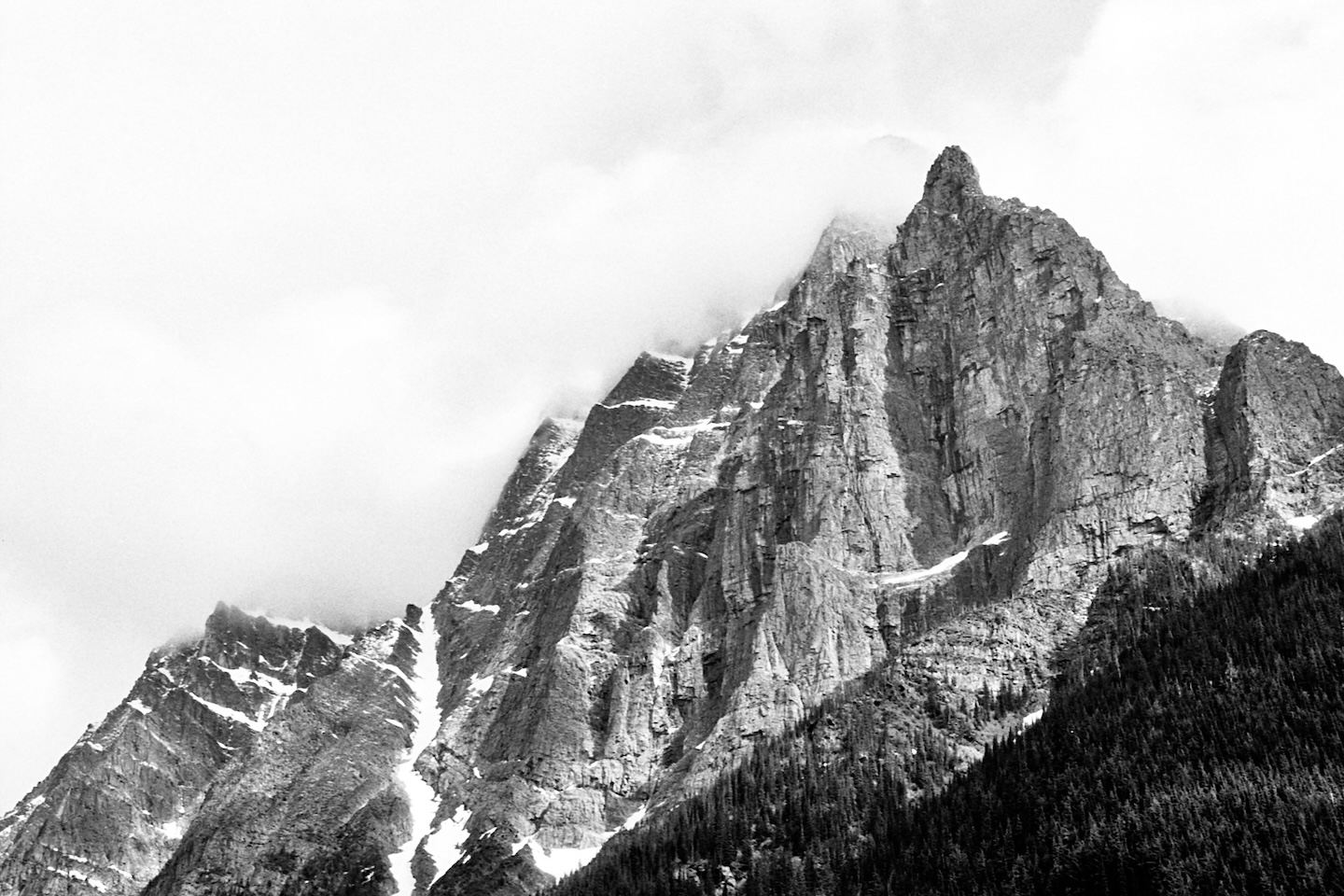 Banff National Park - Mountain Landscape - Kodak T-Max 100 Film